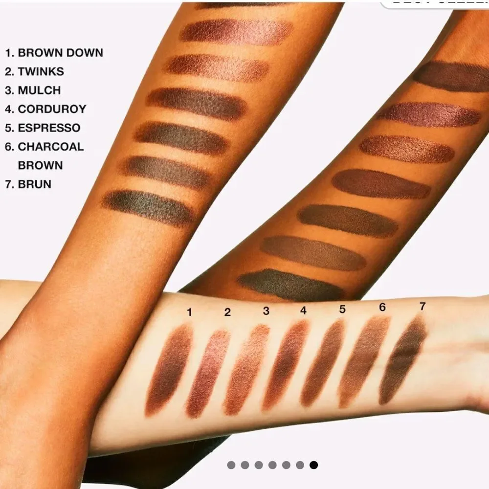 MAC Eye Shadow PAN Refill Humid color charcoal brown NEW Ipsy bag